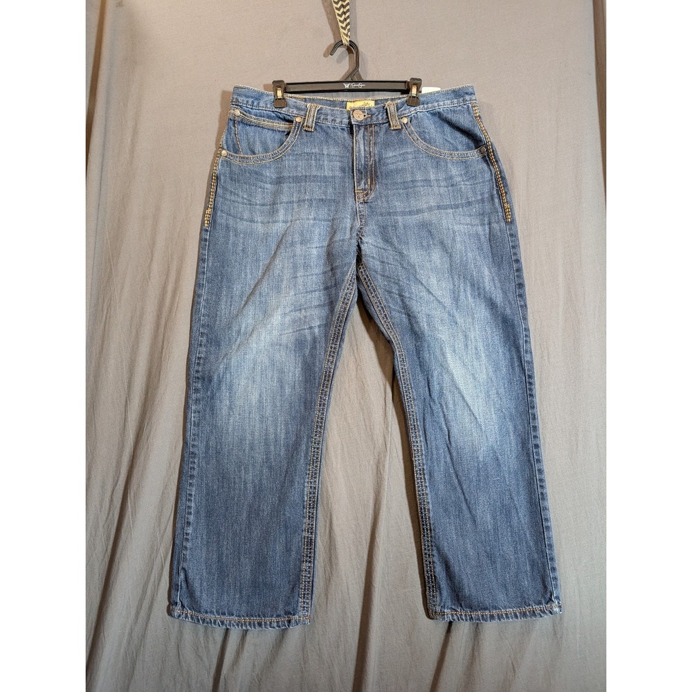 Wrangler 20X Jeans Mens 38x30 Dark Wash Straight‎ Leg
